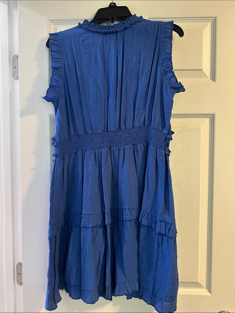 Pinch Blue Ruffle Mini Dress - Picture 2 of 2